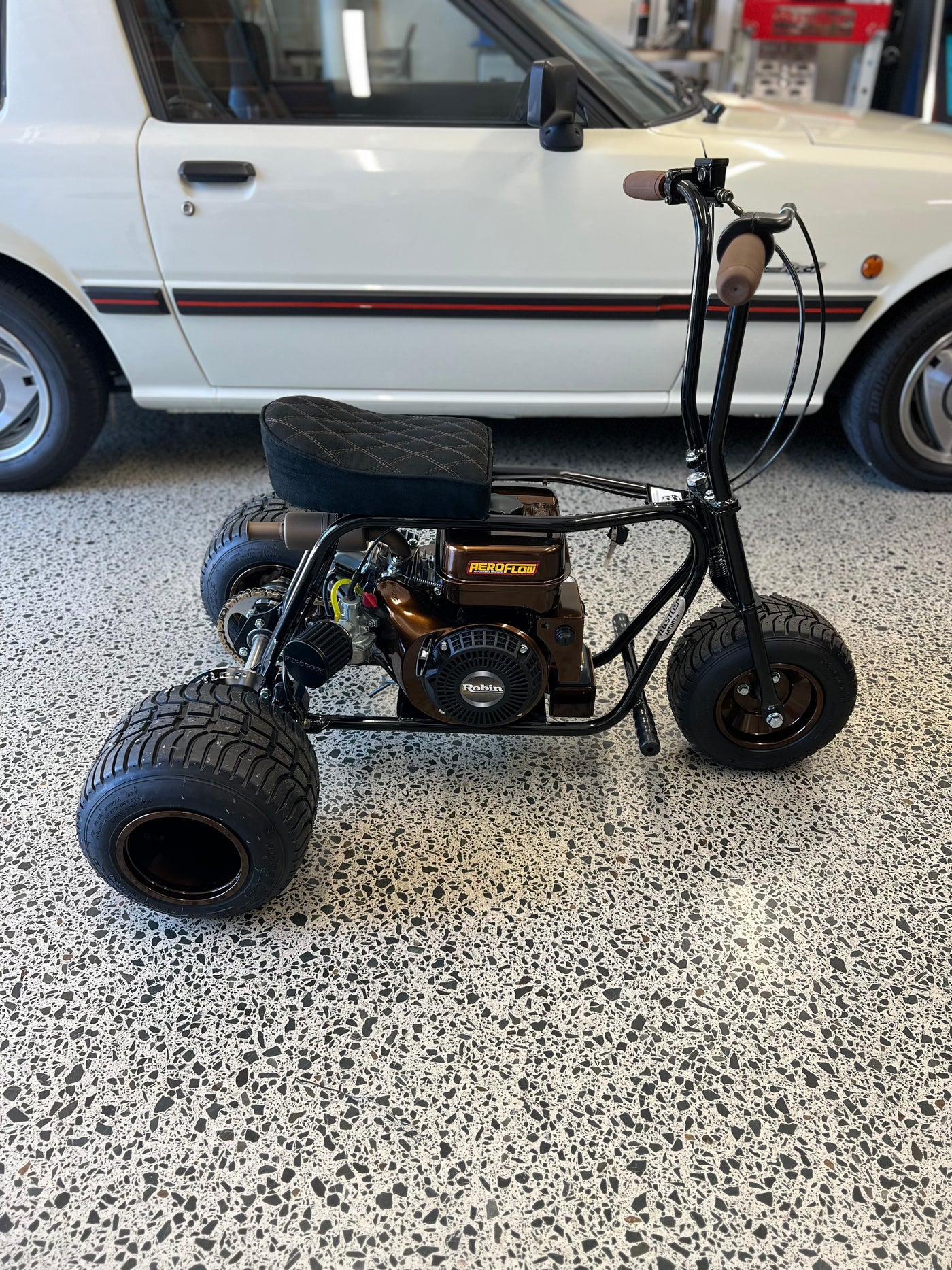 Built to order: Hustler Fatboy Trike