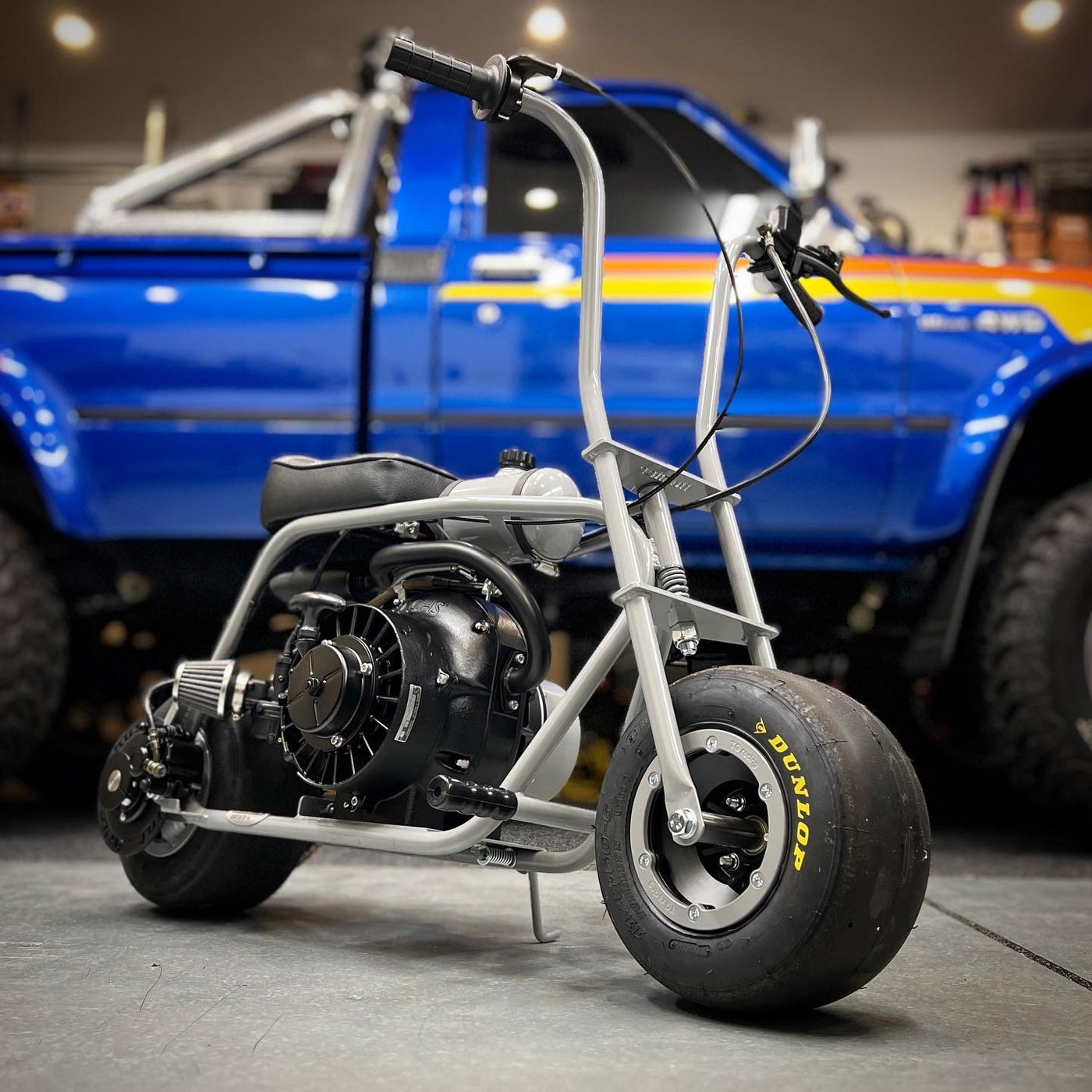 Fatboy Mini Rocker Built to order: Hustler Fatboy Rotary Custom – Hustler Minibikes