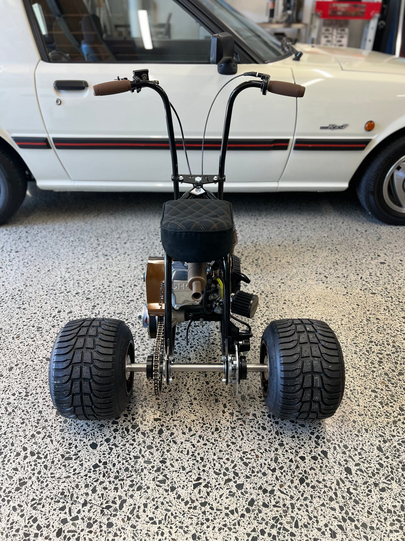 Built to order: Hustler Fatboy Trike