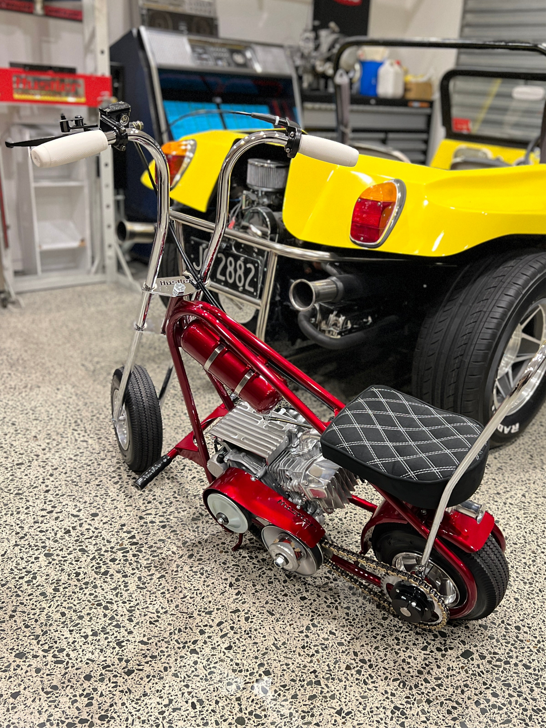 Taco Mini Custom Mini Bike Seats Built To Order: Hustler Badboy