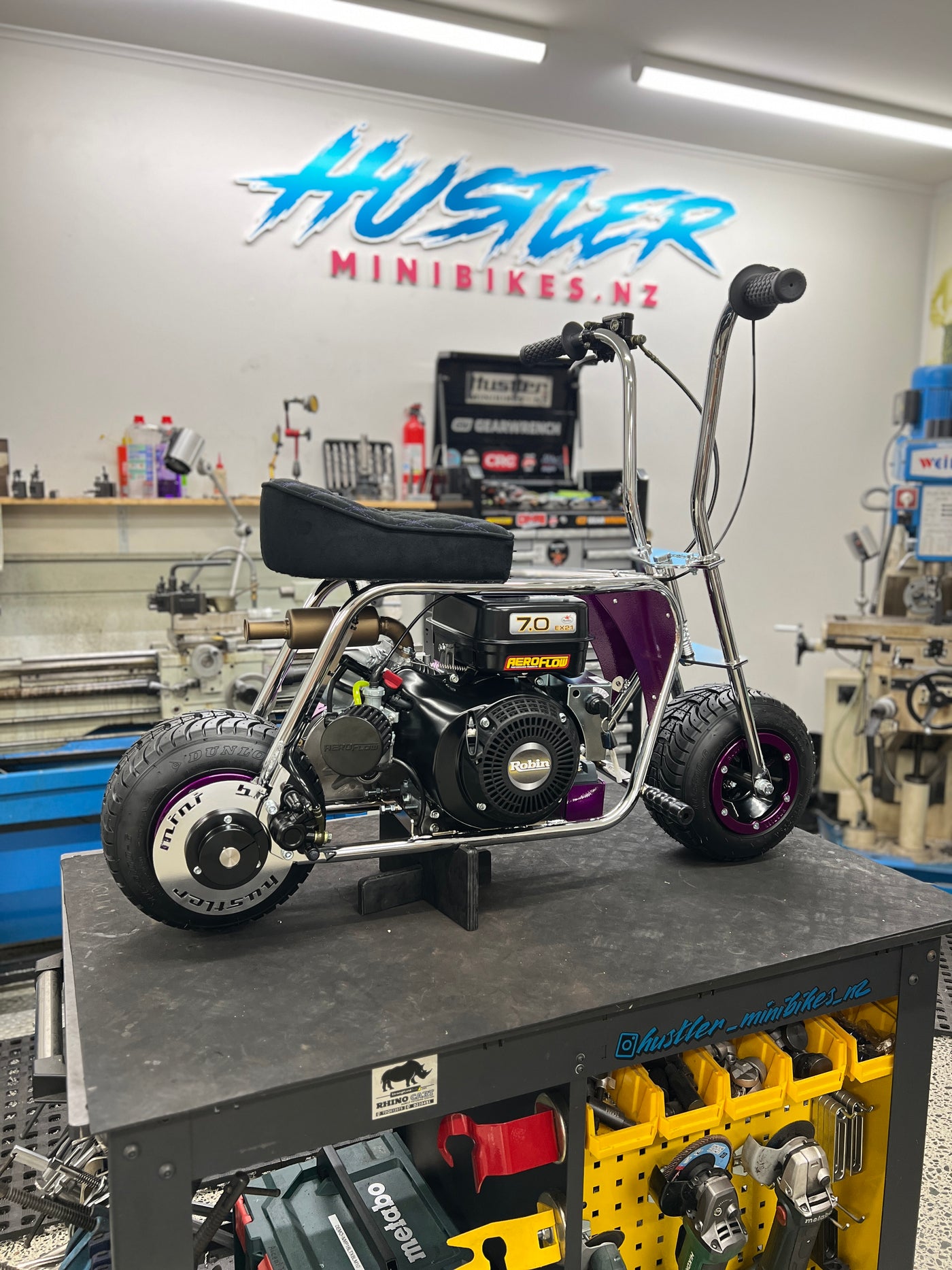 Fatboy Mini Rocker Built to order: Hustler Fatboy – Hustler Minibikes