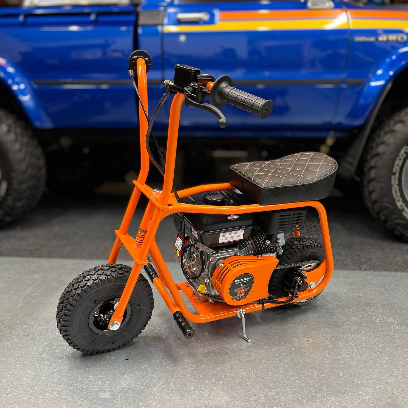 Mini Rocker Hul Built to order: Lil' Hustler Minibike – Hustler Minibikes